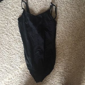 Black Criss Cross Leotard